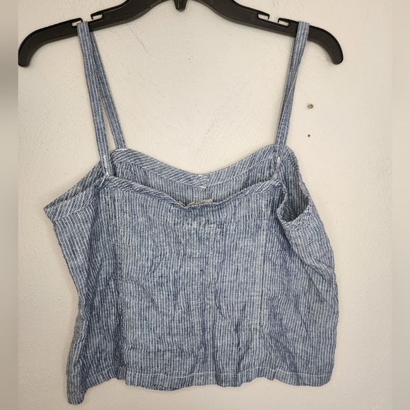 Everlane The Linen Picnic Top size 8 - Picture 5 of 6